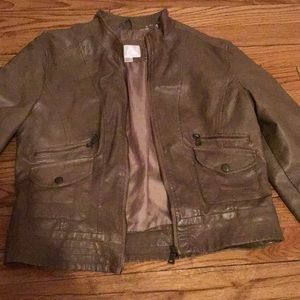 Juniors Leather Jacket